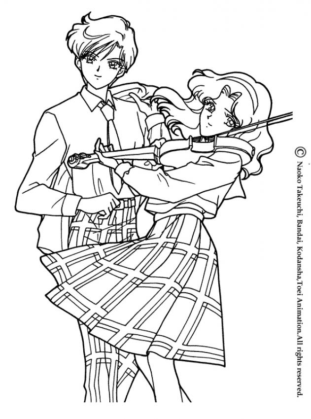 631x850 Sailor Moon Coloring Pages
