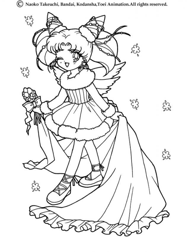 631x850 Sailor Moon Princess Coloring Page. More Manga Coloring Sheets