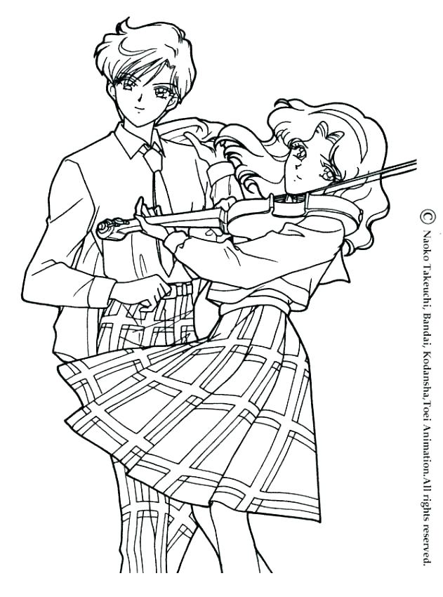 631x850 Manga Coloring Sheets