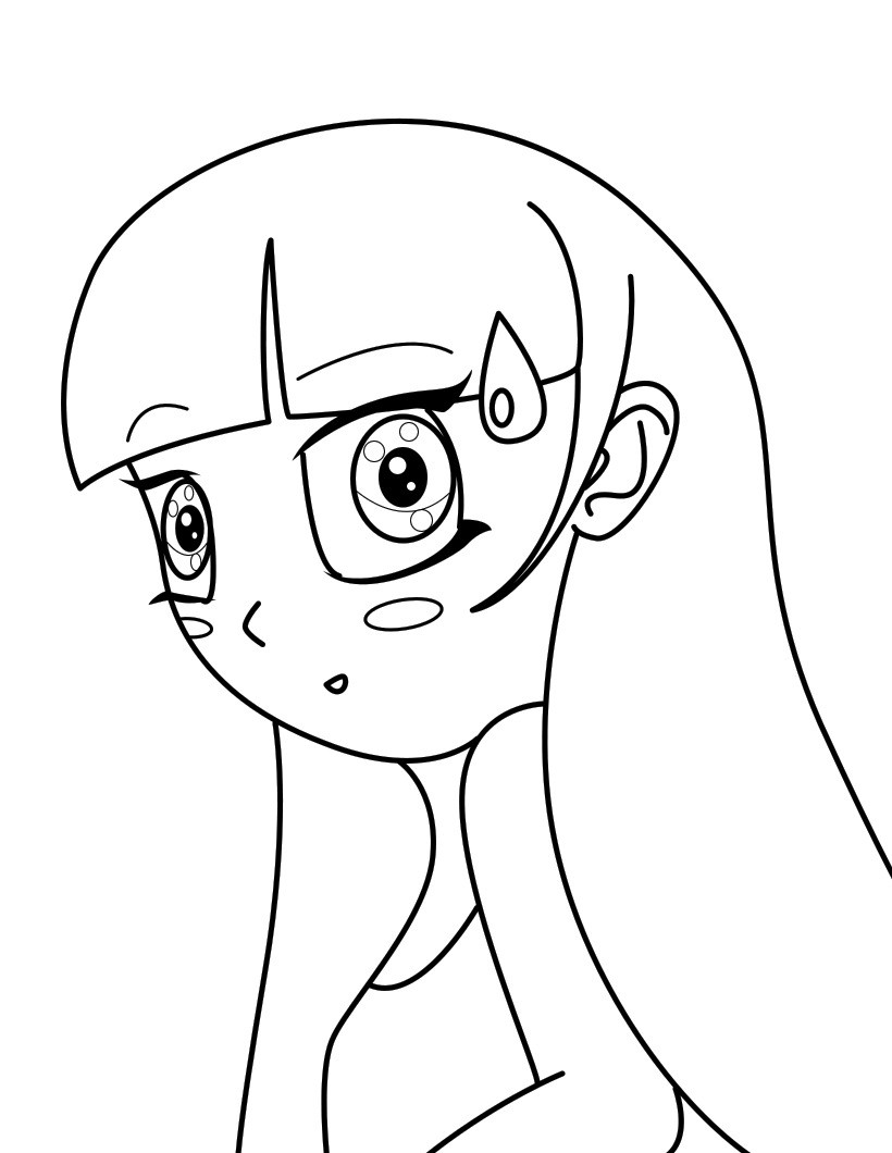 820x1060 Manga Coloring Pages, Drawing For Kids, Kids Crafts
