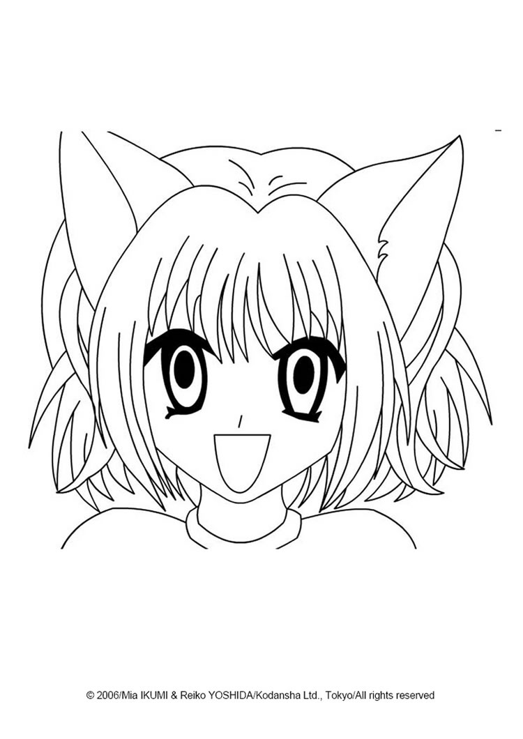 750x1060 Manga Coloring Pages