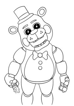 236x340 Print Mangle Golden Freddy Face Fnaf Coloring Pages Coloring