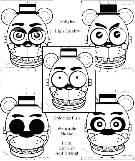 459x546 Fnaf Mangle Coloring Pages Professional