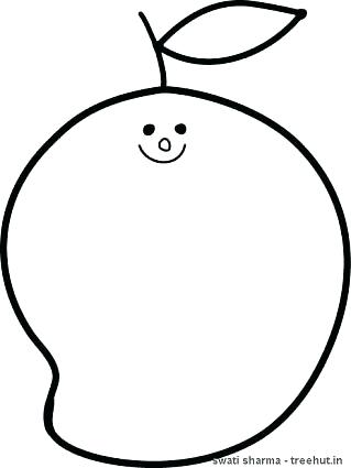 319x425 Mango Coloring Pages Colouring Pages Of Mango Panda Big Mango