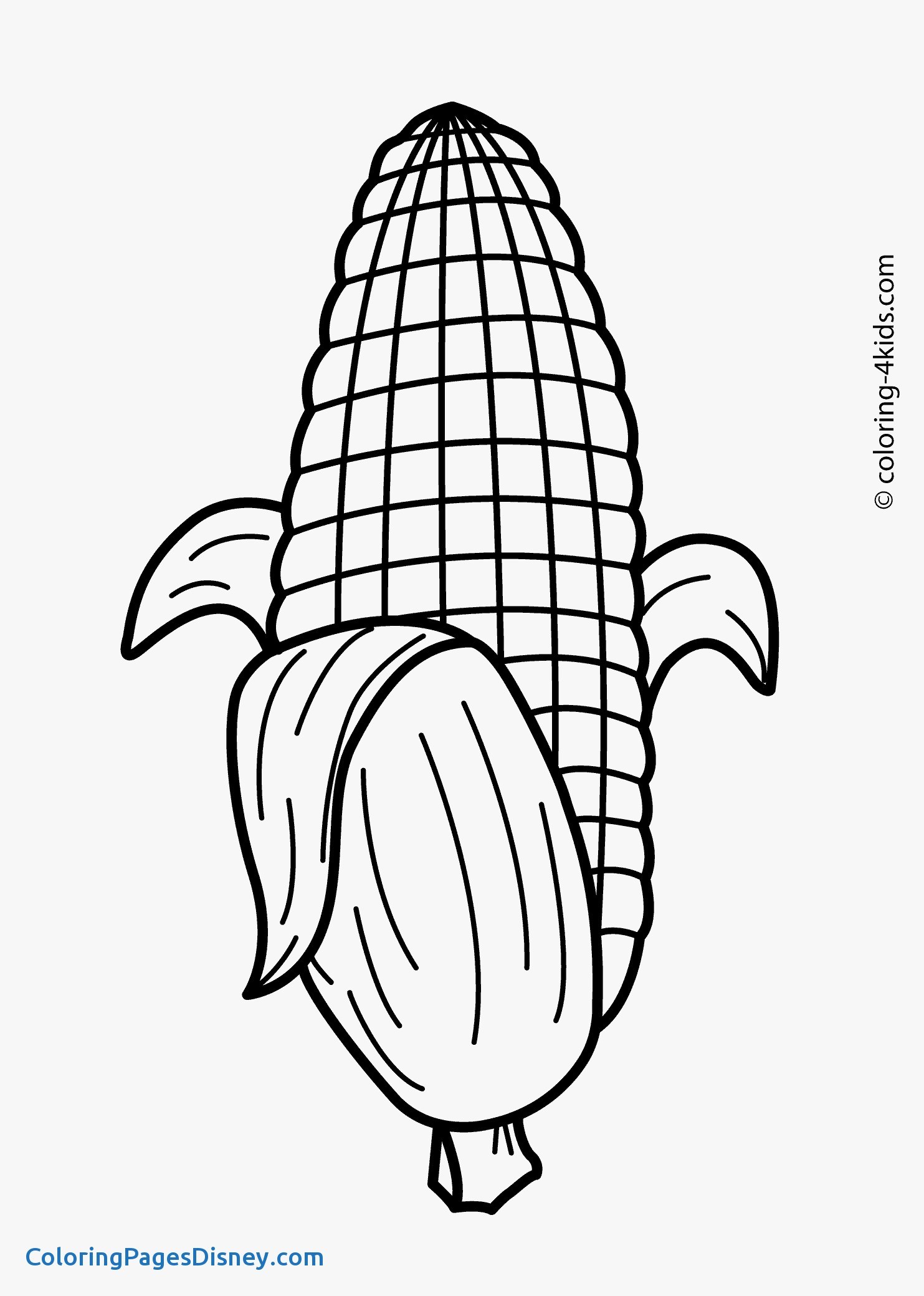 1483x2079 Mango Coloring Pages Fresh Maize Ve Able Coloring Page For Kids