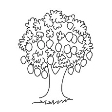 230x230 Top 25 Tree Coloring Pages For Your Little Ones