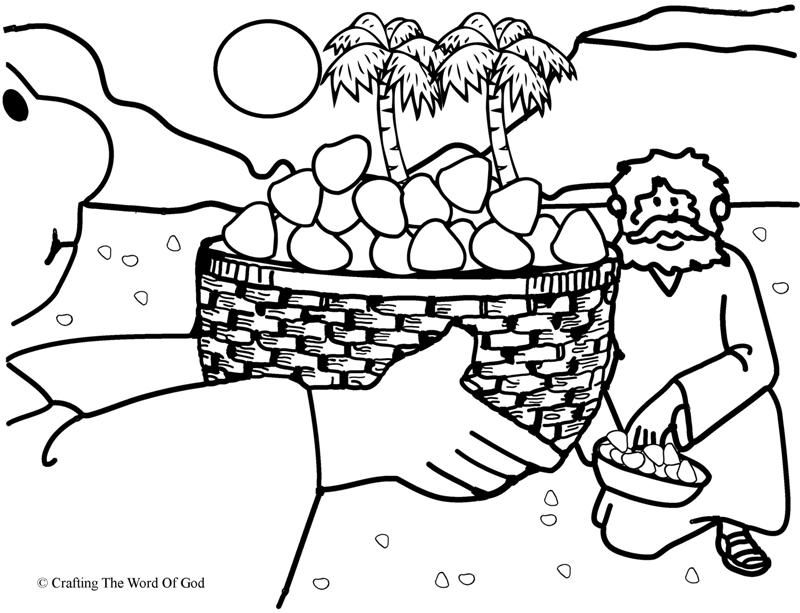 800x613 Manna From Heaven (Coloring Page) Coloring Pages Are A Great Way