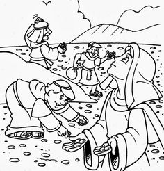 236x246 Manna And Quail Coloring Page