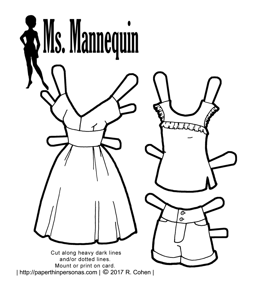 879x978 Ms Mannequin Archives Paper Thin Personas