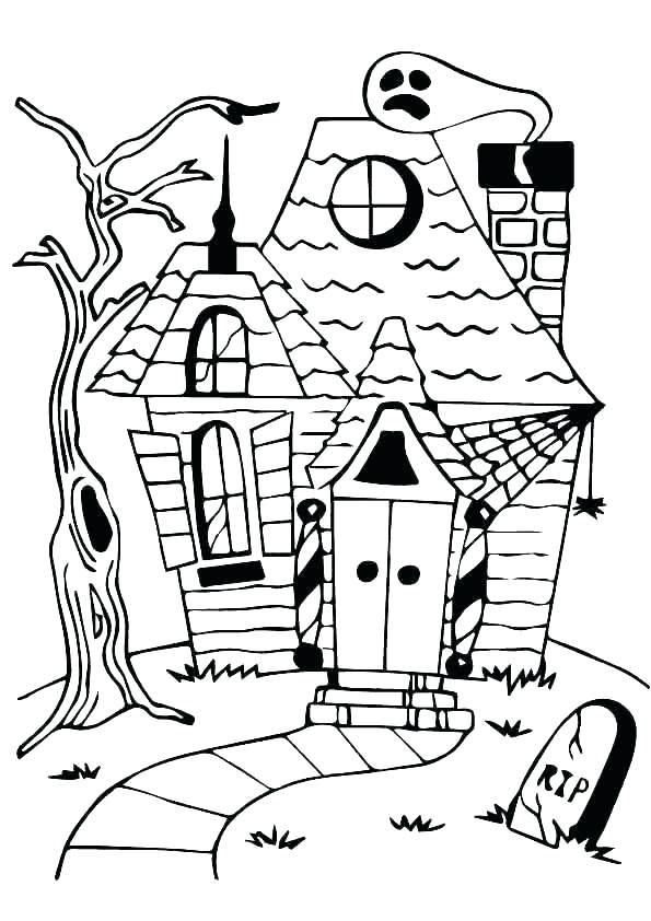 595x842 White House Coloring Page Hau Mansion Coloring Pages Printable