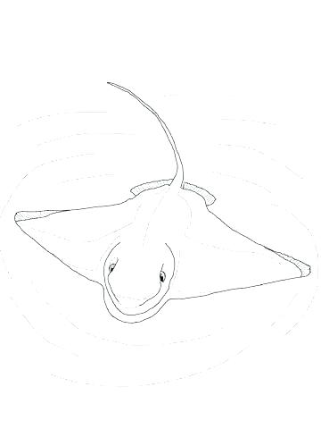 360x480 Free Stingray Coloring Pages Manta Ray Coloring Page Home