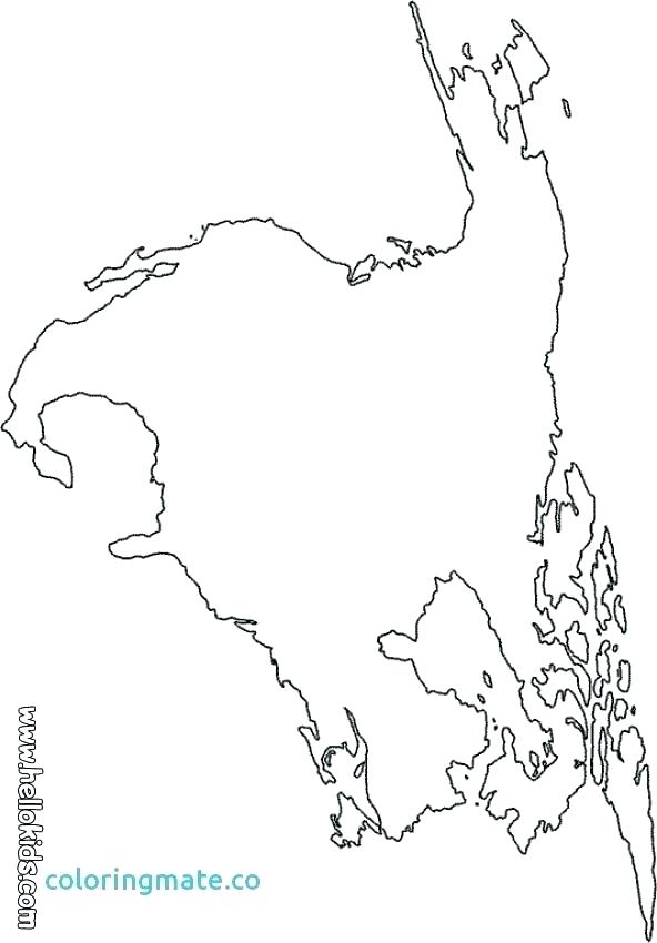592x850 United States Map Coloring Page Map Coloring Page Map Coloring