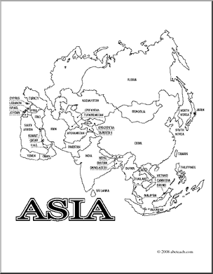 304x392 Of 1 Coloring Page Asia Geography Map Coloring Page Coloring