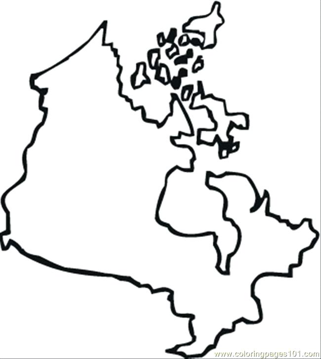 650x726 Map Of Plus Map Of Printable Coloring Page For Kids And Adults