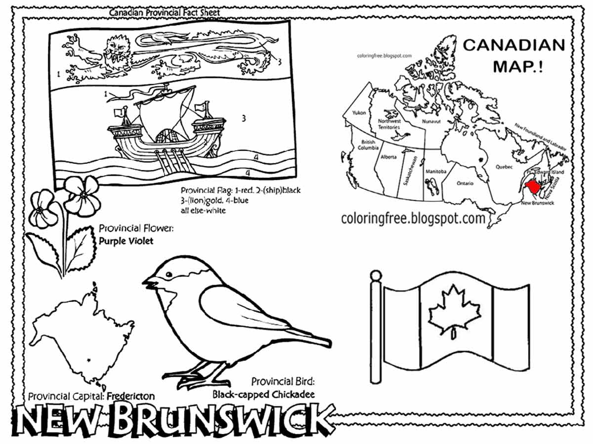 1200x900 Printable Outline Maps For Kids Map Of Canada In Canadian Province