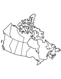 236x305 Canada, Province, State, Printable Blank Map, No Names, Royalty