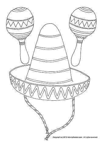 339x480 Maracas Coloring Pages Maracas Coloring Page Color Pages Home