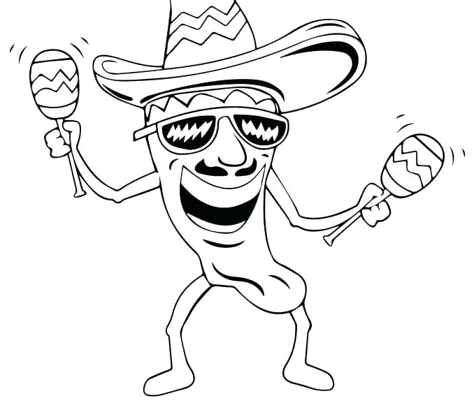 678x600 Maracas Coloring Pages Maracas Coloring Pages Coloring Page