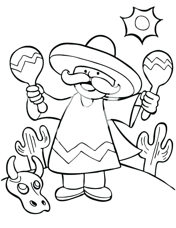 600x777 Pinata Coloring Page Pinata Coloring Page Pinata Coloring Page