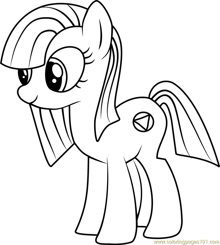 718x800 Marble Pie Coloring Page