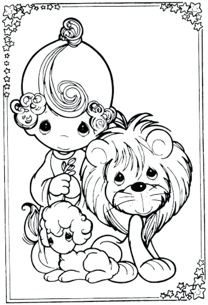 700x1026 Lion Lamb Coloring Pages Coloring Pages For March Lion