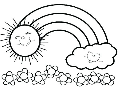 500x369 March Coloring Page