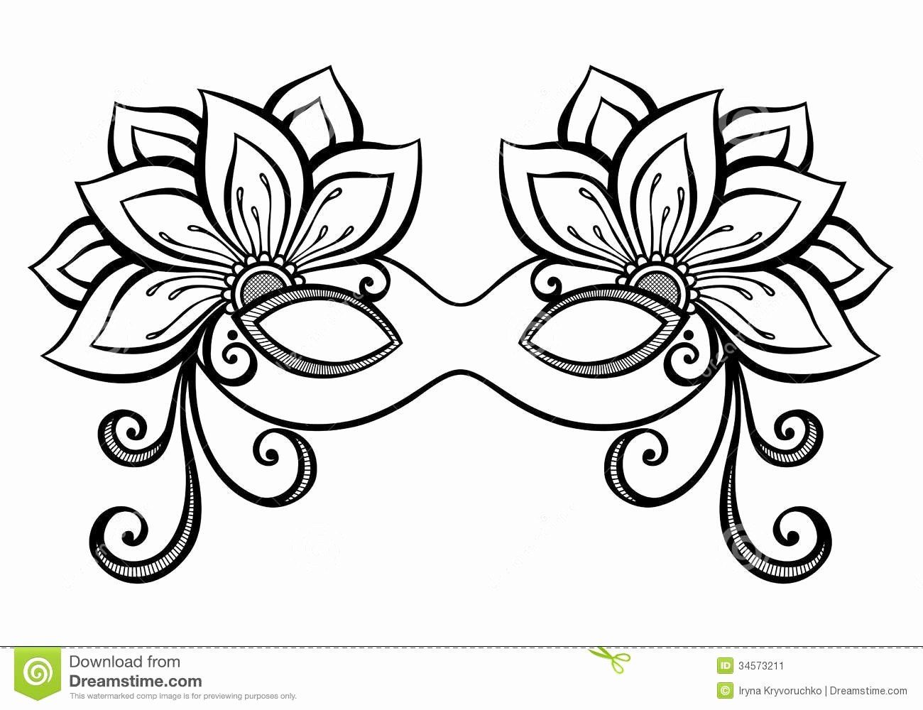 Mardi Gras Coloring Pages