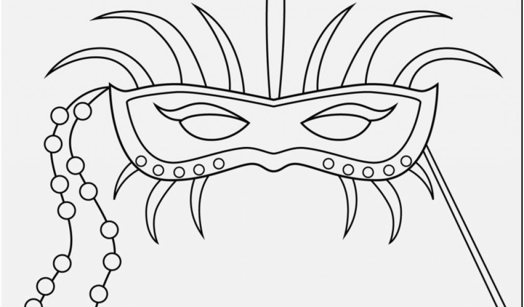 1024x600 Mardi Gras Coloring Pages Pics Extraordinary Mardi Gras Mask