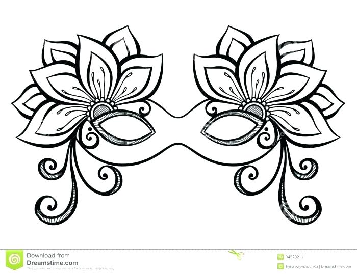 700x538 Mardi Gras Mask Coloring Pages Mask Coloring Page Coloring Pages