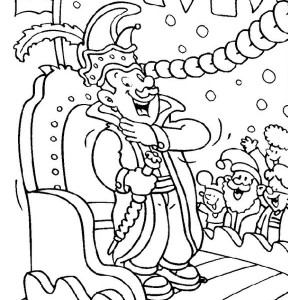 Mardi Gras Parade Coloring Pages