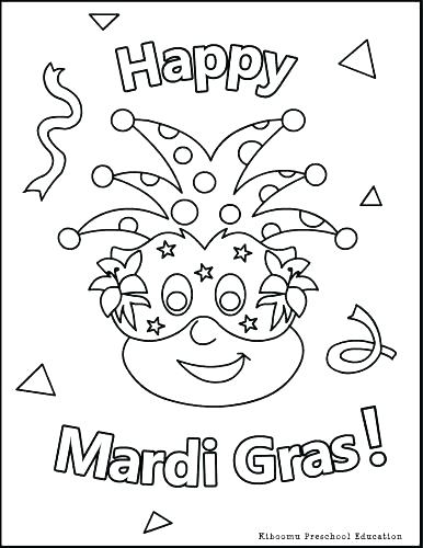 386x500 Impressive Design Mardi Gras Coloring Pages Mardi Gras Coloring