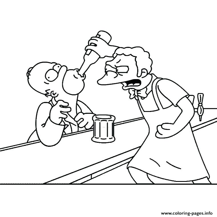 760x760 Simpsons Coloring Pages Print Coloring Pages Bart Simpson