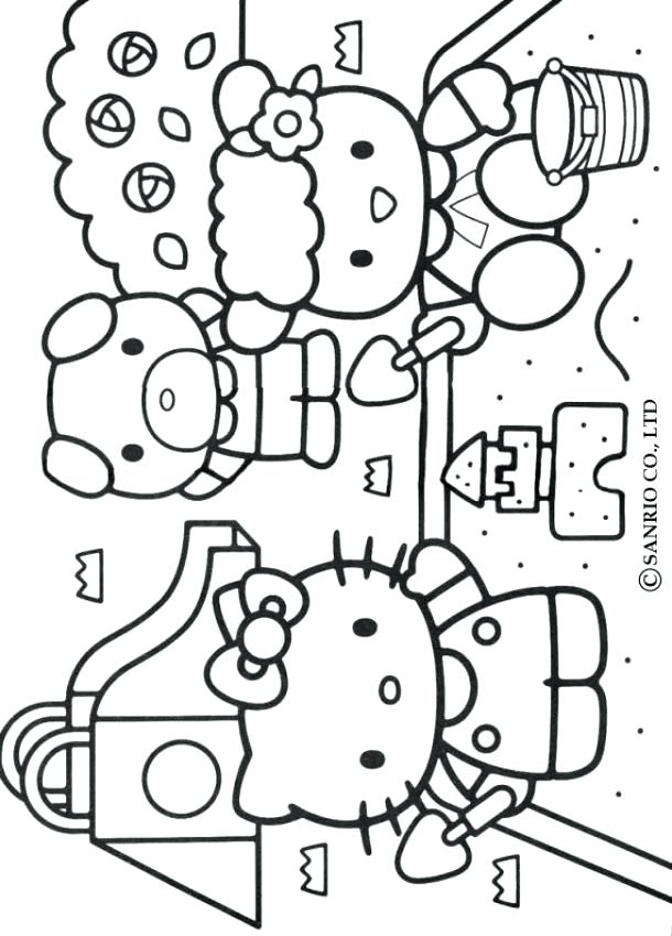610x850 Michael Myers Para Colorear Hello Kitty Friends Coloring Maria