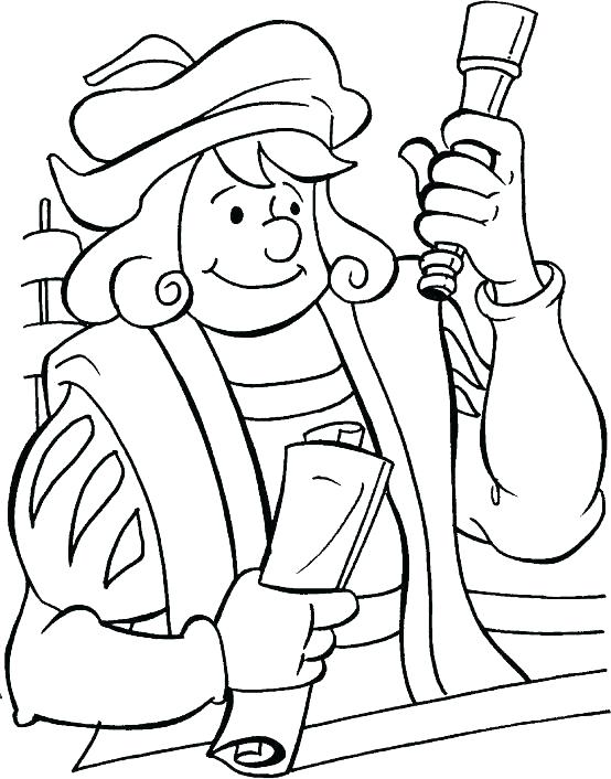 554x706 Nina Pinta Santa Maria Coloring Pages Free Coloring Pages Nina