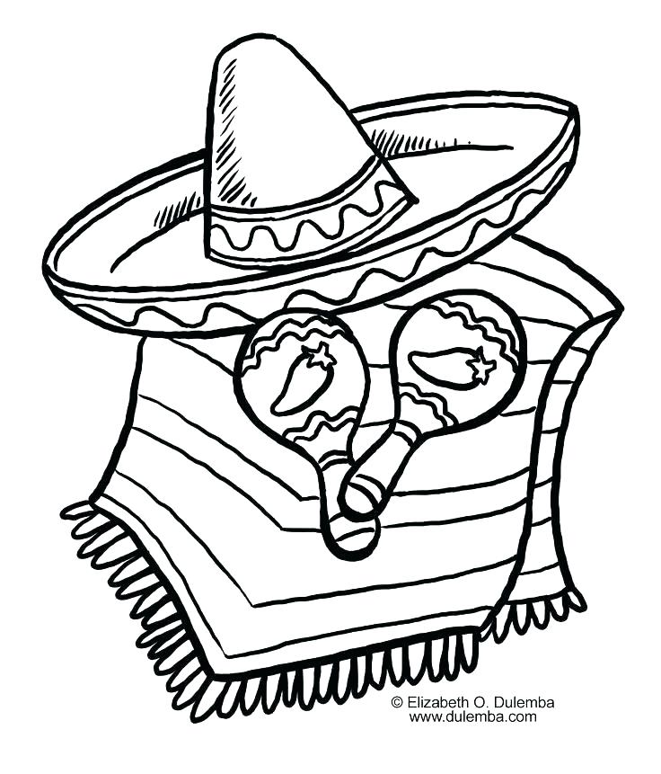 736x861 Maracas Coloring Pages Mariachi Baby Boy Playing The Maracas