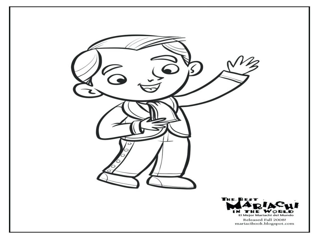1024x768 Coloring Page ~ The Wiggles Coloring Pages Days Best Mariachi