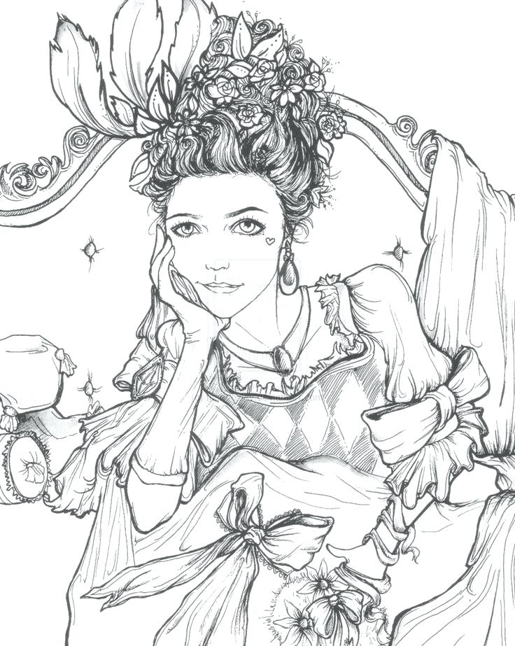 736x923 Marie Antoinette Coloring Pages Picture Of A Cute Dog Coloring