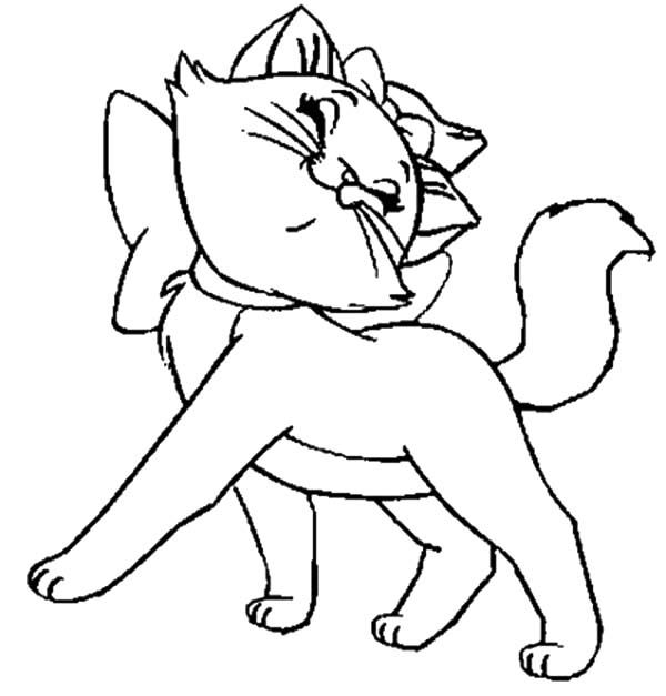 600x627 Aristocat Coloring Pages