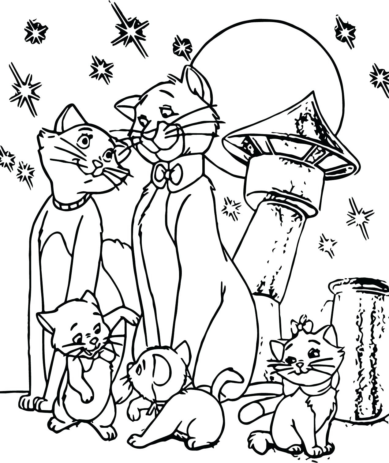 1271x1512 Disney Aristocats Marie Coloring Pages Art Throughout