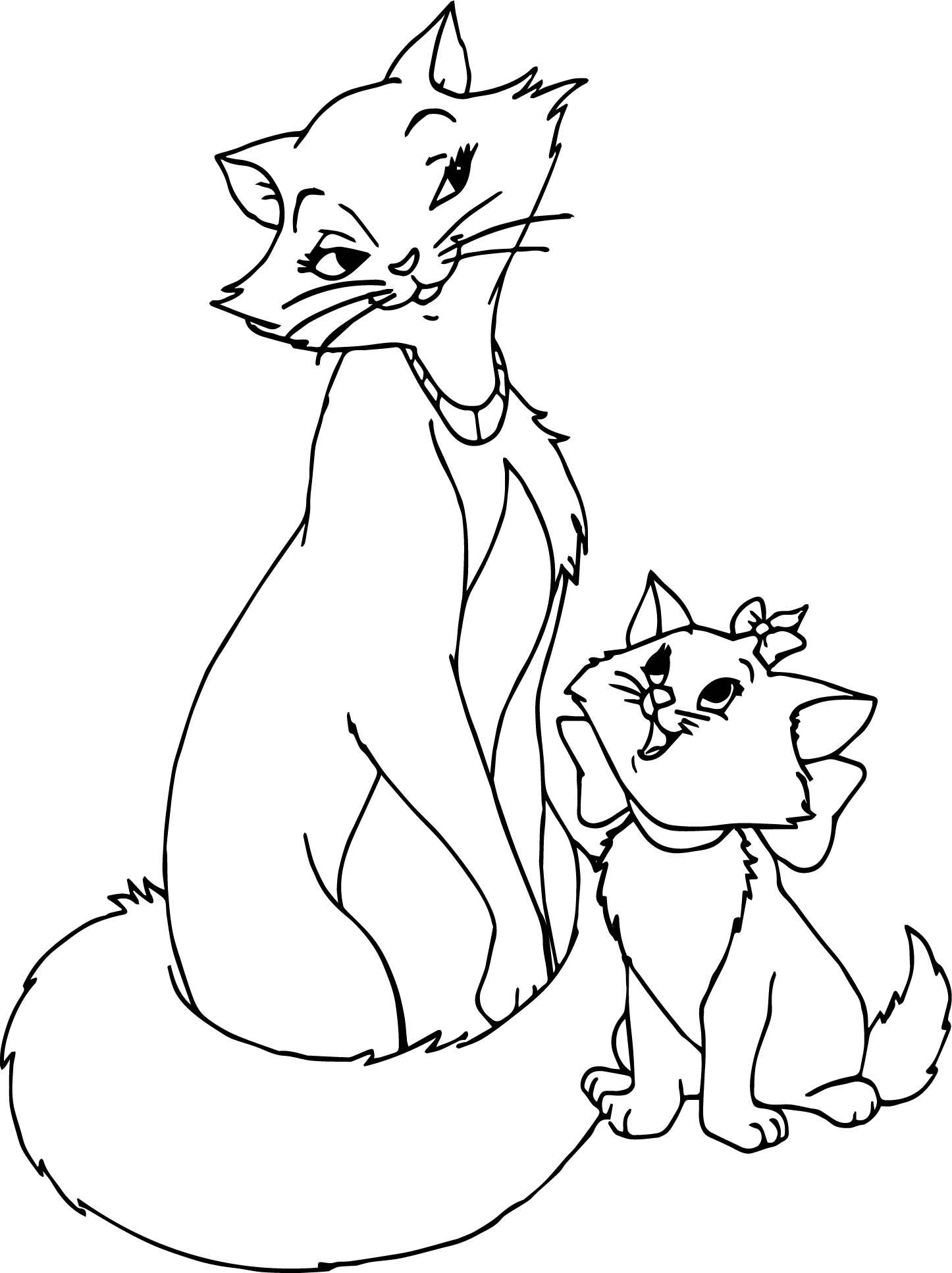 1446x1934 Aristocats Coloring Page Acpra