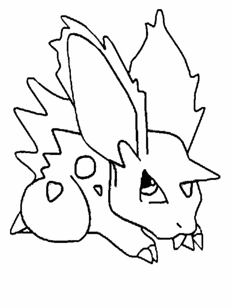 749x992 Pokemon Nidoran Coloring Pages Colering Page'S