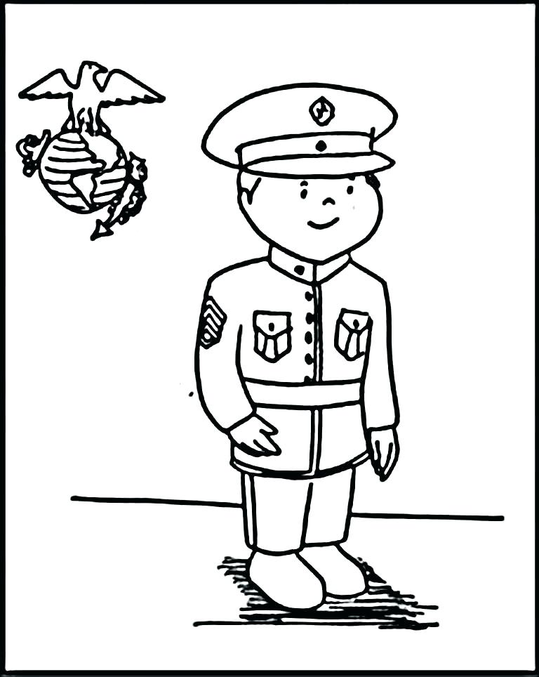 768x964 Marines Coloring Pages Military Coloring Pages Online Marine Page