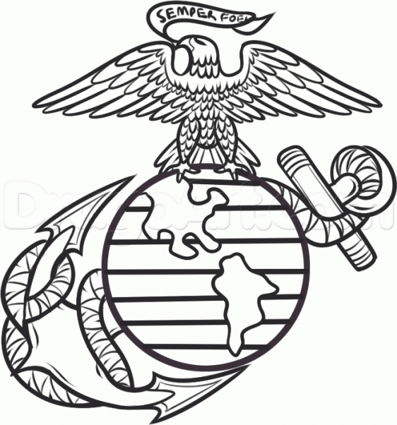 562x602 Warm Marine Coloring Pages Life Corps Animals Biology Printable
