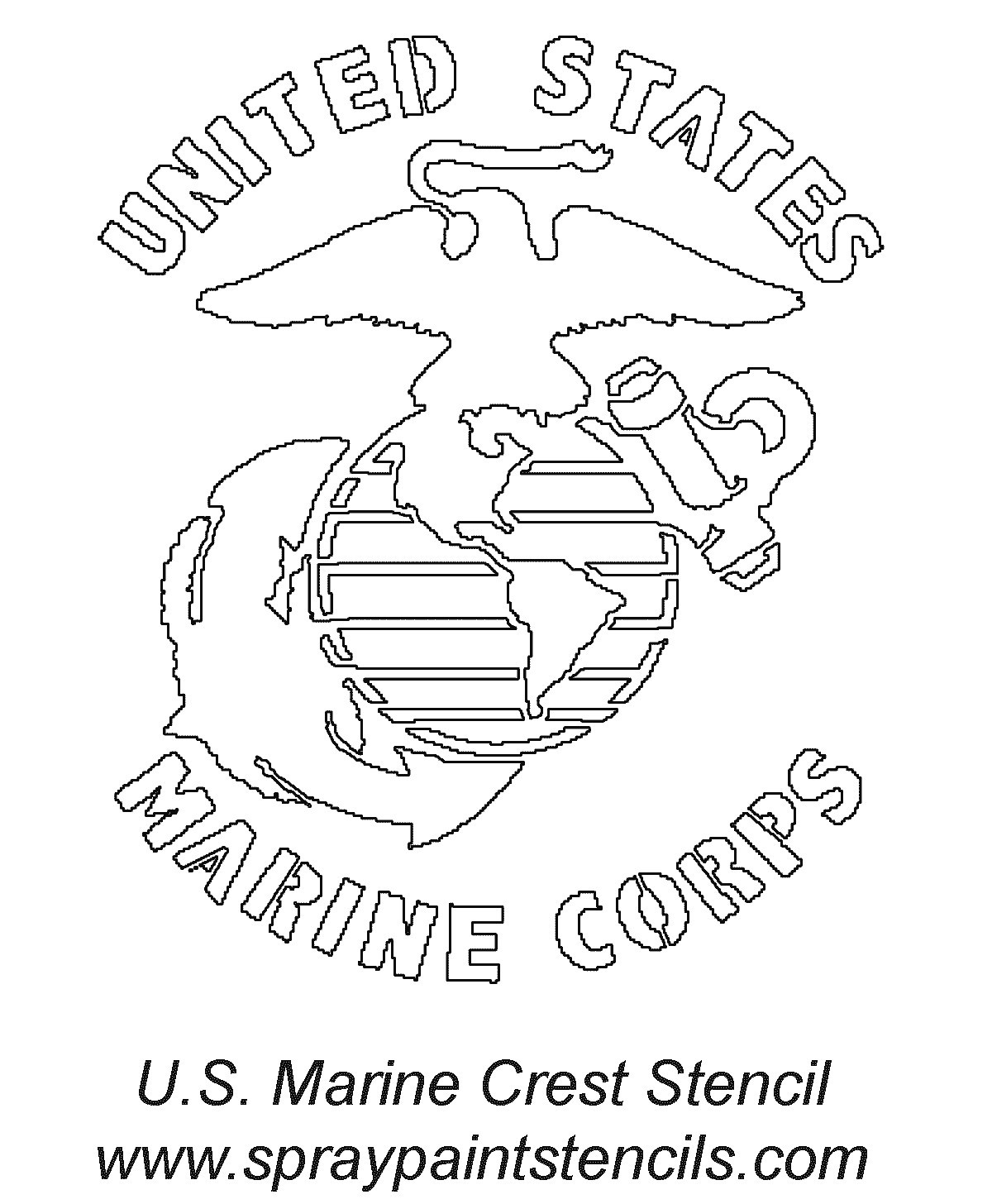 1200x1456 Coloring Pages For Usmc Marine Page Www Allegiancewars Com