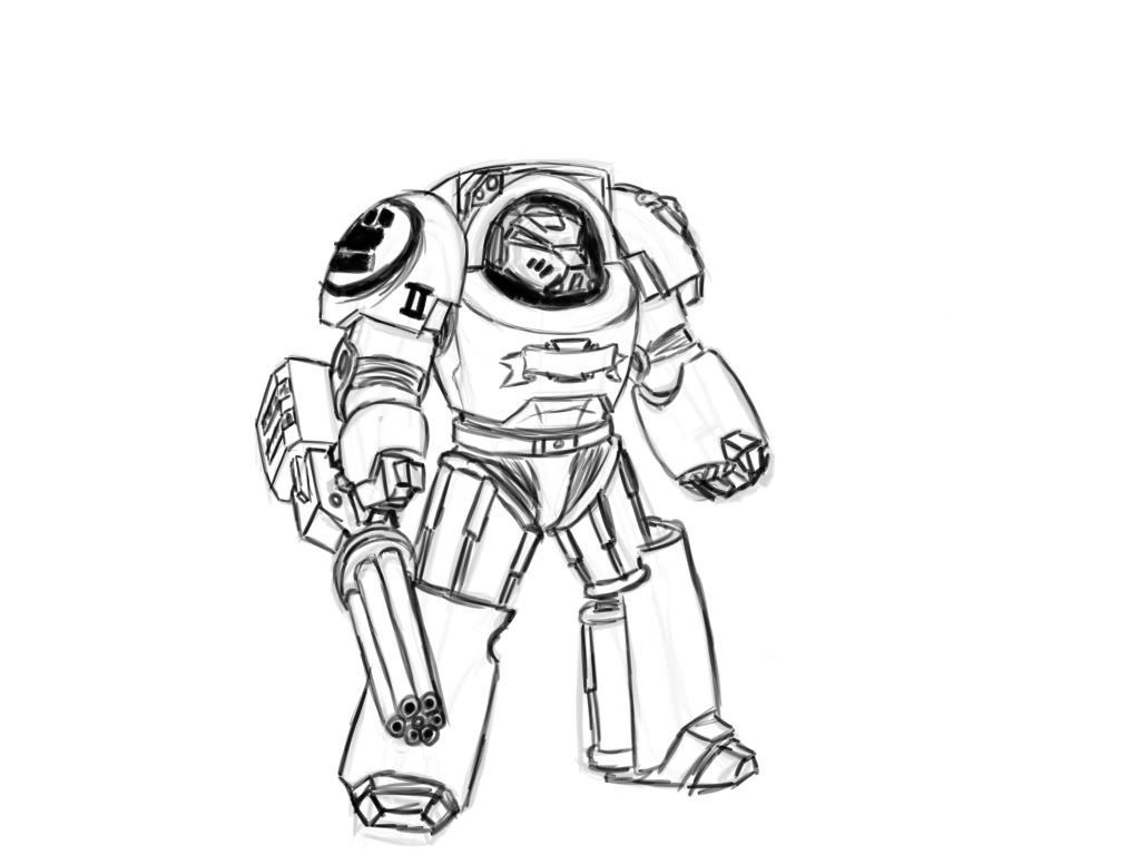 1024x768 Marine Coloring Page Free Download