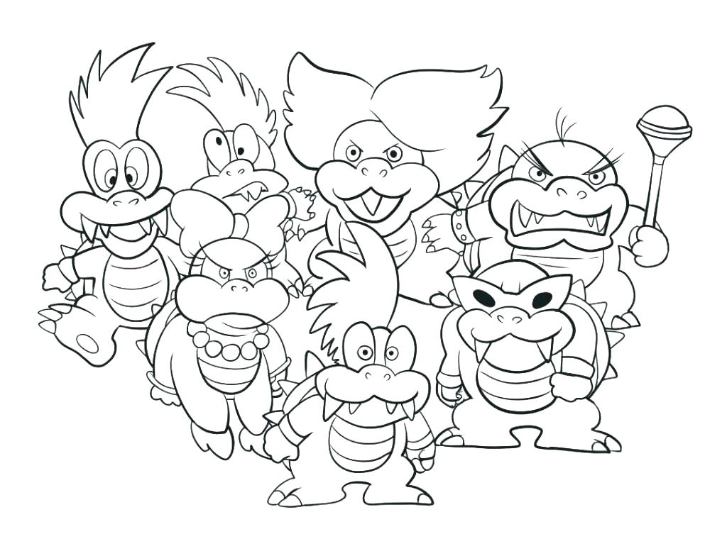 1024x753 Super Mario Bros 3 Coloring Pages Page Wi Zahlkarte.site