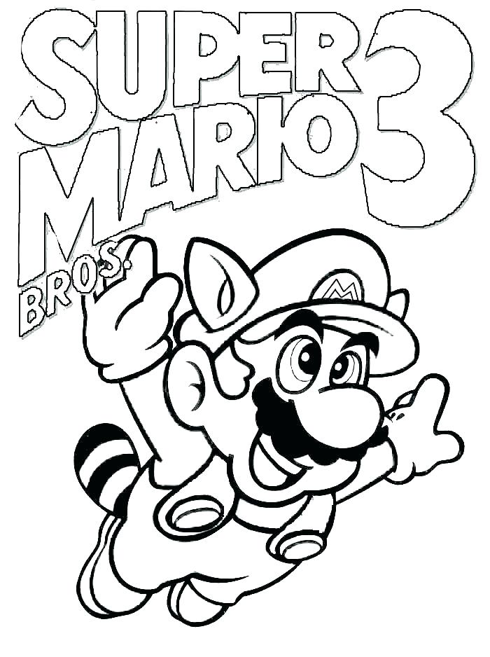 700x938 Super Mario Coloring Pages Online Super Bros 3 Coloring Brothers