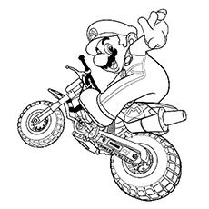230x230 Top 20 Free Printable Super Mario Coloring Pages Online