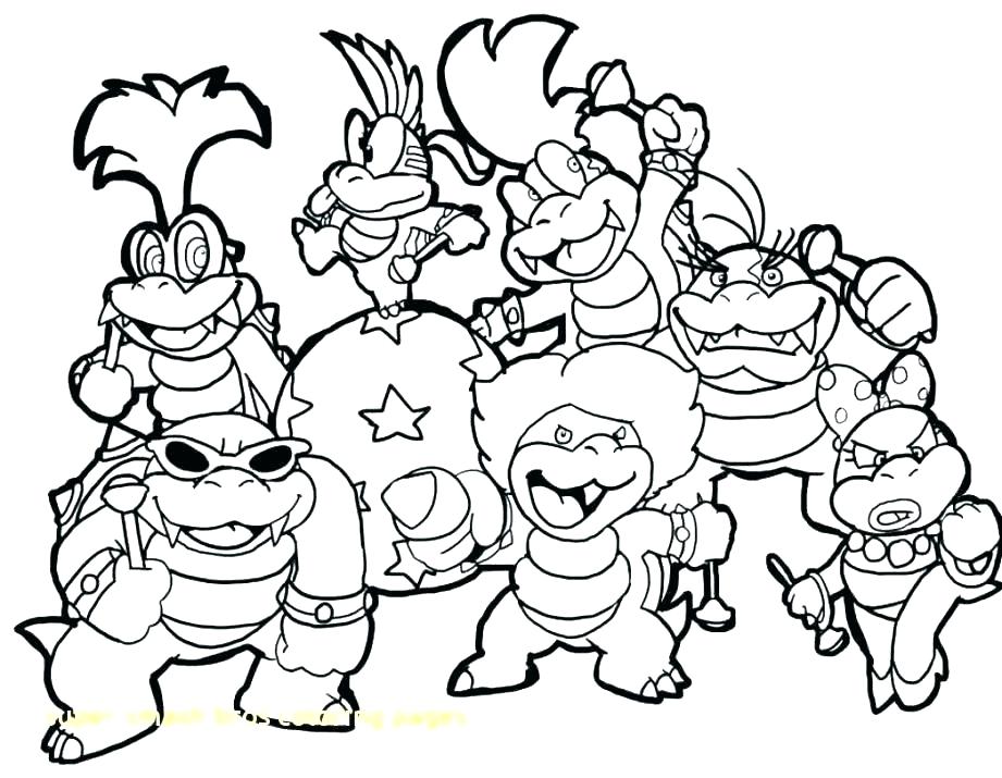 921x715 Super Mario Bros Printable Coloring Pages Vanda