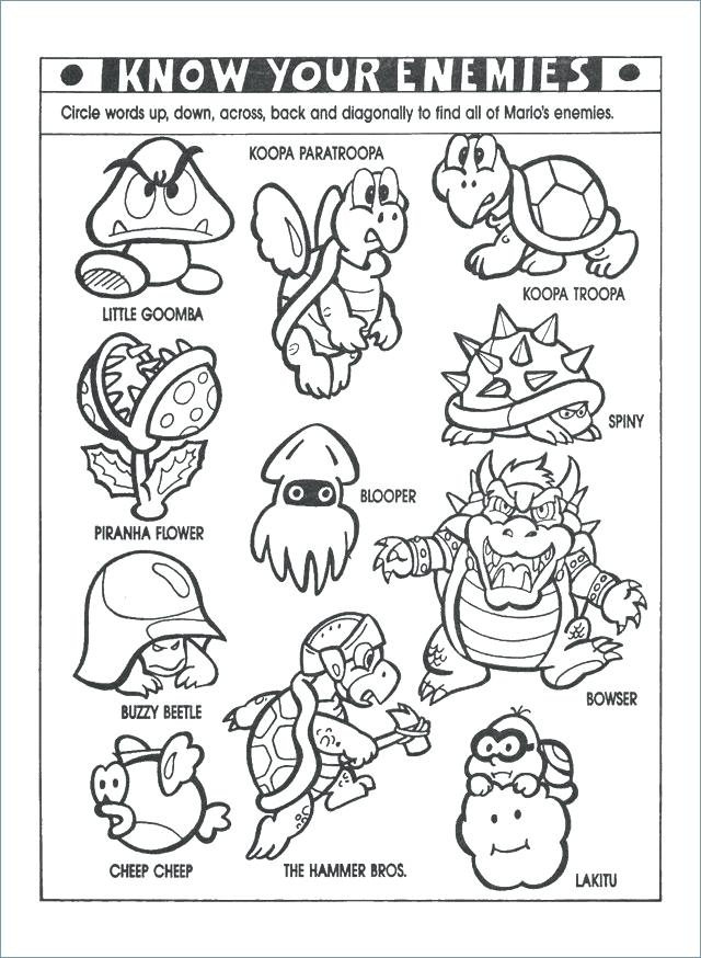 640x874 Coloring Pages New Super Bros Super Bros 3 Coloring Pages Super